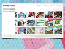Tablet Screenshot of gdesign.be
